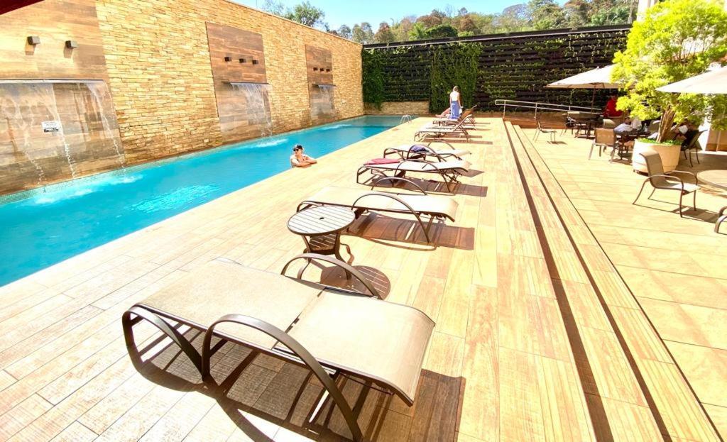 Flat Completo Com Servicos Em Hotel 5 Estrelas Ribeirão Preto Kültér fotó